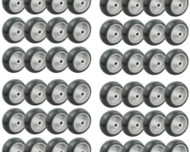 Kit Rodas R 312 BP Termoplástico com PVC (60 unidades)